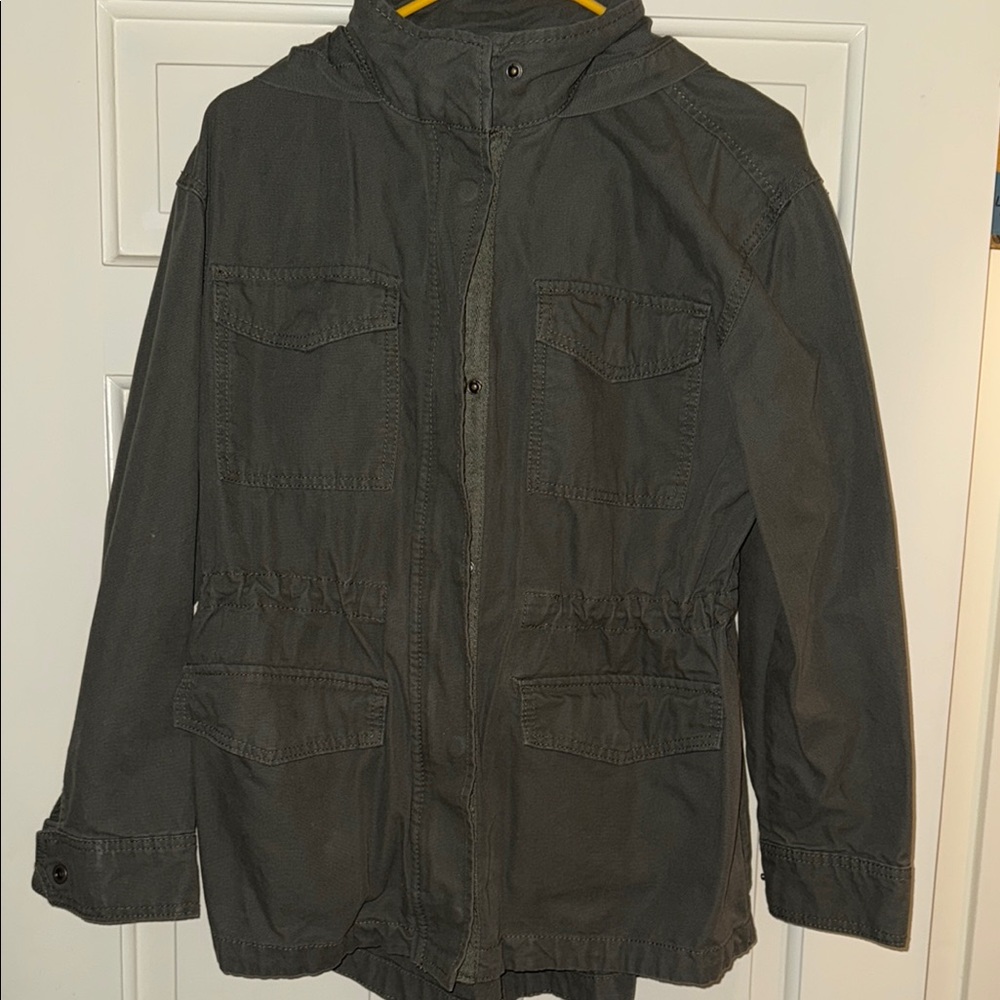 Universal Thread Charcoal Military Field Jacket